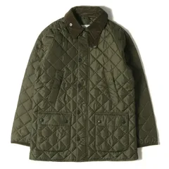 BARBOUR ビデイル ナイロン キルティング ジャケット オリーブ 40のサムネイル
