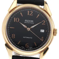 H*a様 epos 自動巻時計 ブラックレザーベルト 3285AWH 3285ABK エポス 正規取扱店 横須賀腕時計博物館 太安堂本店