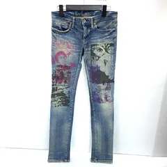 レア Y2K ヒステリックグラマー デニム ガール プリント パンツ サイズS 102240_db05.jpg?20250717165137