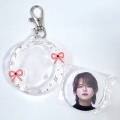 【ミニ缶バッジ付】INI 松田迅  缶バッジケース キーホルダー