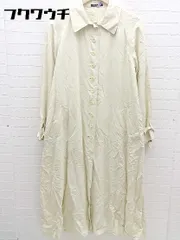 ◇ ◎ COMME CA DU MODE コムサデモード ベルト付 長袖 コート サイズM ベージュ レディース 【中古】 【1002801082000】