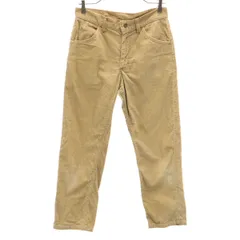 Lee リー 80s USA製 ヴィンテージ コーデュロイパンツ W29 ベージュ TALONジップ メンズ 古着