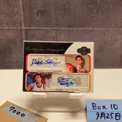 2008 Topps Dolph Schayes / Danny Schayes 039/240 直筆サインカード Syracuse Nationals / Denver Nuggets Dual カード