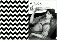 【中古】クリアファイル リヴァイ(2) A4クリアファイル 「進撃の巨人」