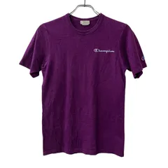 Champion 半袖 ロゴ Tシャツ M パープル チャンピオン クルーネック 古着卸 アメリカ仕入 a707-5769