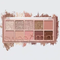 SNS人气可? アイシャドウパレット 10色 毎日バタフライアイパレット アイシャドウ より良い目元 化粧品 通勤 高発色 持続力のあるユニークなパウダー 化粧品 アイシャドウ メイクトレーニング 化粧品(3# ローズローズカラー) 0