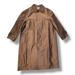 参考上代35200円 未使用品 MAISON SPECIAL Chambray Stain Collar Coat シャンブレーステンカラーコート ロングコート メゾンスペシャル 21232165102 ブロンズ F 289A1のサムネイル