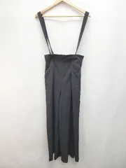 ◇ green label relaxing UNITED ARROWS カジュアル ワイド サロペット サイズ36 ブラック レディース P  【1404040011696】