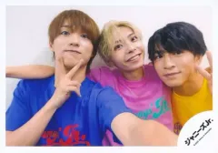 【中古】生写真(ジャニーズ) SpeciaL・Aぇ! group・Boys be/松尾龍・福本大晴・山中一輝/横型・上半身/「ALL Johnnys’ Jr. 2023 わっしょいCAMP! in Dome」セルフィー/公式生写真