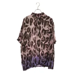 STELLA McCARTNEY (ステラマッカートニー) 20SS レオパード柄 レーヨン半袖シャツ ピンクのサムネイル