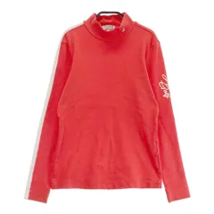 サイズ：M HONMA ホンマゴルフ  ハイネック 長袖 Tシャツ  レッド系 [240101252660]# ゴルフウェア レディース ストスト