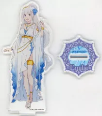 【中古】アクリルスタンド・アクリルパネル エミリア アクリルスタンドフィギュア プリステラの宴 ver. 「Re：ゼロから始める異世界生活 3rd season special event～プリステラの宴～」