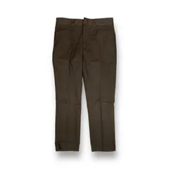 VAINL ARCHIVE × DICKIES 19SS テーパードワークパンツ チノパンツ ワークパンツ トラウザー ヴァイナルアーカイブ ディッキーズ コラボ DK006448 ブラウン S 70346A5のサムネイル