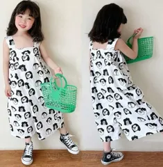 サロペット 子供 オールインワン セットアップ 子供服 キッズ 女の子 可愛い カジュアル  おしゃれ 薄手 ガールズ 花柄 新品 90 100 110 120 130 140 送料無料 mengdd23