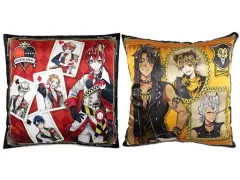 【中古】クッション・抱き枕・本体 全2種セット メガジャンボクッションVol.1 ハーツラビュル寮/サバナクロー寮 「ディズニー ツイステッドワンダーランド」