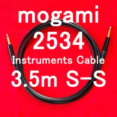 mogami 2534 Instruments Cable w/ Neutrik Gold Plated Plug SS 3.5m