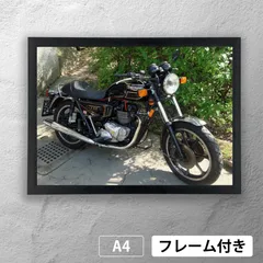トライアンフ（Triumph Bonneville T140 TSS 750）　クラシック　フォトポスターA4　マット　その12　【フレーム付】《MT》のサムネイル