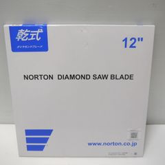 NORTON ノートン サンゴバン 乾式ダイヤモンドブレード ノルレーザー R100 未使用 12”NLドライブレード30.5 コンクリート切断 乾式ハンドカッター エンジンカッター≡DT6280