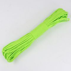 【アウトレット品】パラコード　4mm×30m　 ネオングリーン