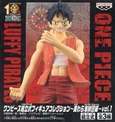 【中古】フィギュア ルフィ 「ワンピース」 組立式フィギュアコレクション～麦わら海賊団編～vol.1