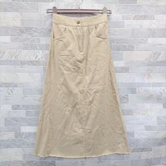 Via.J CANAL JEAN カツラギカットオフロングスカート 05022のサムネイル