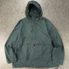 L.L.Bean エルエルビーン アノラックパーカー フーディー ナイロンジャケット プルオーバー グリーン 緑 メンズ XXL ビッグサイズ