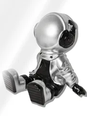 CIOP 【 宇宙飛行士 スマホスタンド (ジャケット シルバー 01) 】 スマホ立て かわいい 可愛い おしゃれ フィギュア 卓上 iphone/ipad/タブレットパソコン 