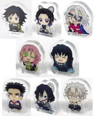 【中古】アクリルスタンド・アクリルパネル 全8種セット 「鬼滅の刃 ころっと アクリルフィギュアコレクション ViVimus 柱稽古編」