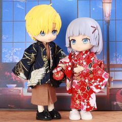 「4色可選」OB11 オビツ11 着せ替え服 着物 1/12 BJDドール用  男の子 女の子 ねんどろいどどーる 人形 ドール 衣装 YMY  ob11  GSC素体 P9