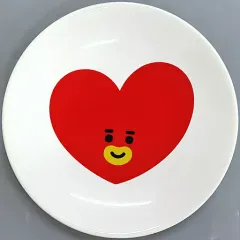 【中古】皿・茶碗 TATA(ブイ) プレート 「BT21」