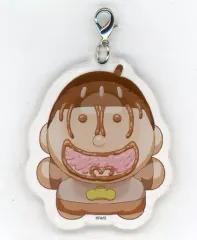 【中古】キーホルダー・マスコット(キャラクター) 十四松 「おそ松さん 冬の松の市 トレーディングアクリルチャーム 6つ子パンver.」