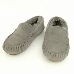 【新品未使用！】大人気のEMU ブラウン スエード スリッポン Man ブラウン ゴンミーノ スエード モカシン