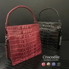 ホーンバッククロコダイル ショルダーバッグ レディース RODANIA ロダニア ワニ革 本革 RDOC2842HCR