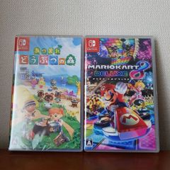 最短明日お届け 2本 未開封 マリオカート8デラックス どうぶつの森 スイッチ - メルカリ