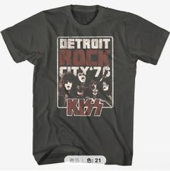 Kissバンドtシャツ　グレー系　全23種【新品】