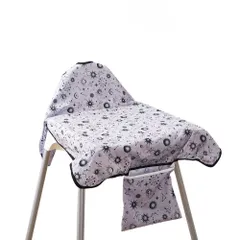 ☆ サン ☆ お食事エプロン テーブルクロス一体型 収納付き ylxbib5191 お食事エプロン テーブル 一体型 長袖 食事エプロン エプロン お食事スタイ ベビースタイ ロング 子供用 子供 防水 食べこぼし ベビー こども 子ども 赤ちゃん コンパクト