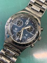 Swatch アイロニークロノグラフ 39.5mm クォーツ ブルー文字盤 - メルカリ