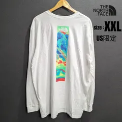 再入荷!!【日本未発売】THE NORTH FACE ノースフェイス 長袖 Tシャツ メンズ ホワイト/XXL(USサイズ)