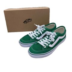 186001　VANS スニーカー V362 グリーン 25cm
