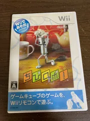 【Wii】Wiiであそぶ ちびロボ！ 説明書なし