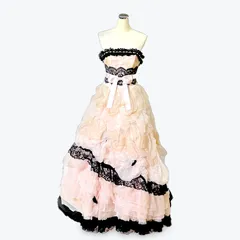 ピンク　ラメ　カラードレス　ウェディングドレス　フォトウェディング　前撮り　コスプレ　二次会　花嫁　演奏会　お色直し　ブライダル　エレガント　かわいい　編み上げ　ロングドレス　ヘアメイク　スタイリスト　カメラマン