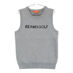 匿名発送　美品　ビームスゴルフ　ロゴベスト　グレー　サイズM 2025年最新】Beams golf ベストの人気アイテム - メルカリ