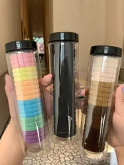 ヘアゴム 布製 高弾力 2個セット