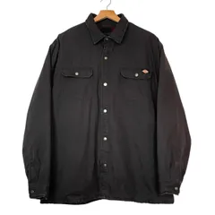 【Dickies】 ワークジャケット｜3XLサイズ｜メンズ｜ブラック｜裏地付き・コットン×ポリエステル