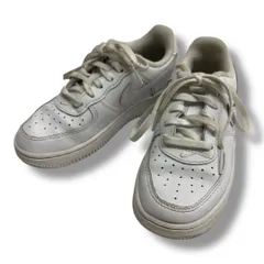 NIKE ナイキ AIR FORCE 1 LE PS エアフォースワン スニーカー ローカット 子供用 キッズシューズ DH2925-111 サイズ18 ホワイト レディース ゴーゴー古着久喜倉庫店 26 No.302