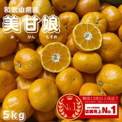 【糖度12度以上保証】美甘娘　和歌山県産　5kg