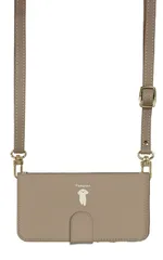 iPhone 17e ケース 手帳型 アイフォン17e スマホケース スマホショルダー レザー ストラップ ポメプー ポメラニアン プードル 犬 かわいい 調節可能 130cm  カラー02