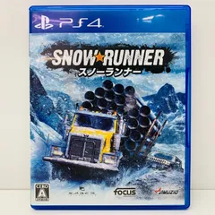 【飾磨店】 中古 | その他 ゲームソフト スノーランナー プレイステーション4 シミュレーション 2020年製 PLJM-16695 【617】