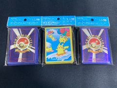 ポケモンカード　シールド　スリーブ　first design なみのりピカチュウ