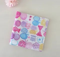 サニタリーポーチ*サニタリーケース*リボンちょうちょ柄*パープル